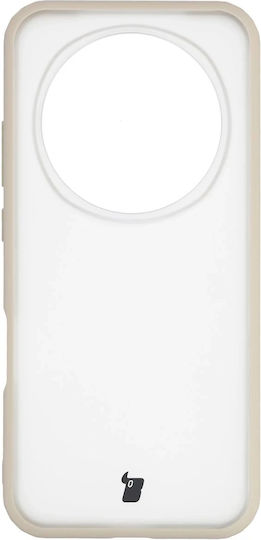 Bizon Angelo Case Compatible Honor Magic 8 Pro Transparent Beige