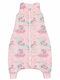Kidizi Frühlingshafter Schlafsack mit Beinen Pink Moon Unicorn 1 Tog Pink