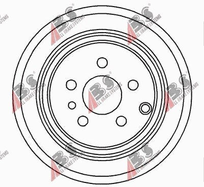 Спирачен диск Fiat Ulysse 94-02 Заден 9566928380