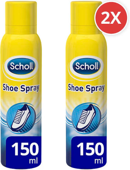 Scholl Fresh Step Schuhspray-Set mit Deo- und Antitranspirant-Wirkung 2 × 150 ml