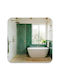 Tulup Wall Mirror with Frame 50x50cm