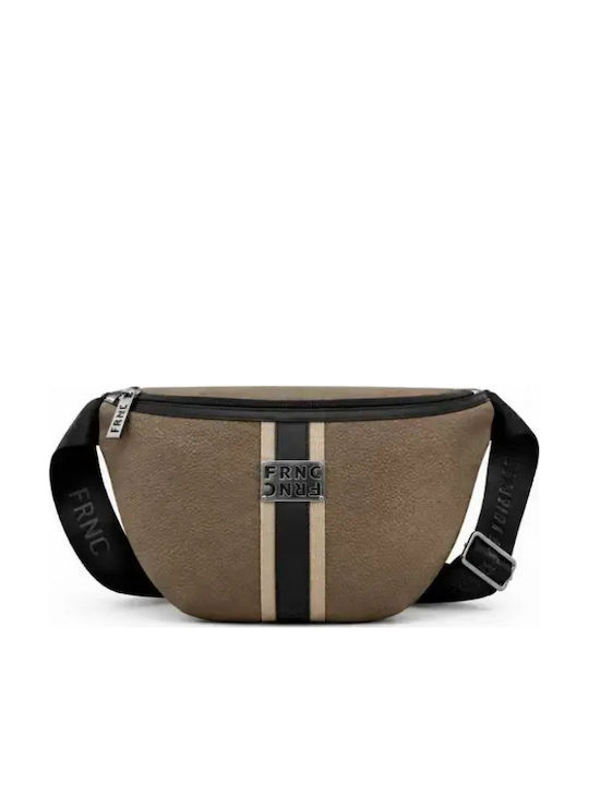 FRNC Damen-Crossbody-Tasche Coffee
