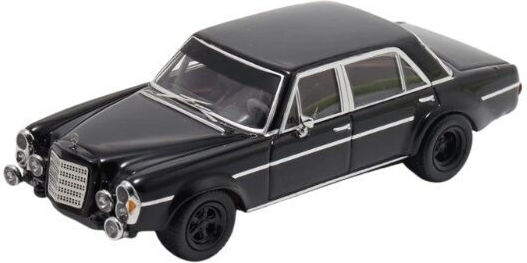 Μοντέλο Αυτοκινήτου Mercedes Benz 300sel Μαύρο 1:64 Street Weapon Bsc