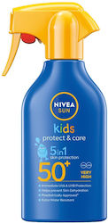 Nivea Sun Kids Protect & Care Spray Colorat de Protecție Solară pentru Copii SPF50 Waterproof Spray de Protecție Solară pentru Copii pentru Față & Corp 270ml Nivea Sun Kids Protect & Care Spray Colorat de Protecție Solară pentru Copii SPF50 Waterproof Spray de Protecție Solară pentru Copii pentru Față & Corp 270ml