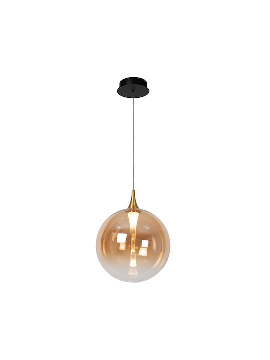 Lucide Lightning Lampă suspendată Galben Miere