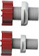 Страничен поплавък Universal 1/2"-3/8" Пластмасова резба Alca 28-a150uni
