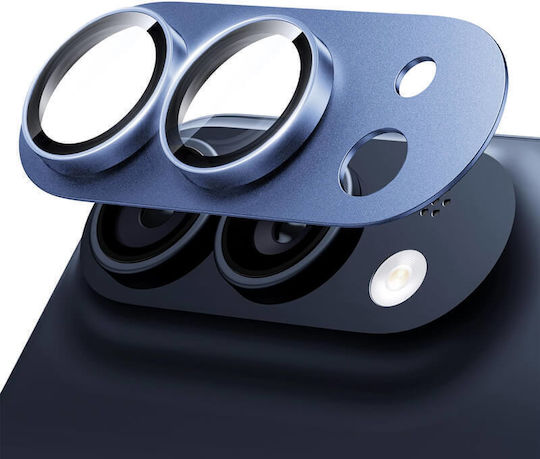 Orso Full Cover 9h Camera Glass Light Blue Iphone Duo