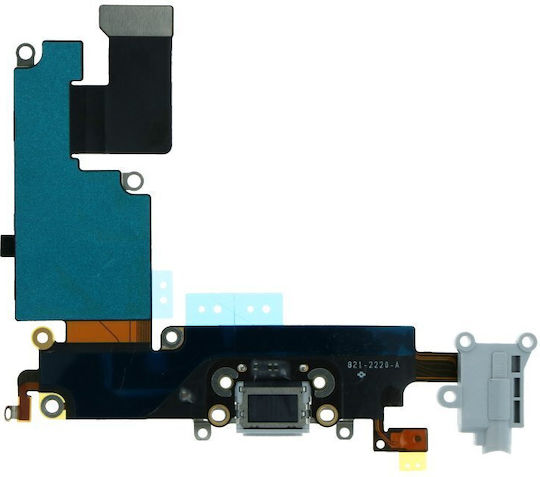 Charging Port Flex Cable Iphone 6 Plus Gray Premium