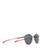 Unisex Polarized Sunglasses with Matte Black Metal Frame