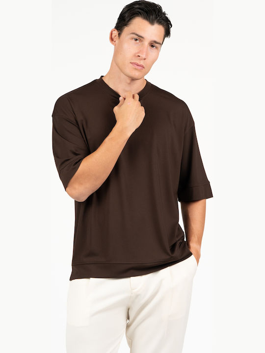 Vittorio Artist T-Shirt Braun