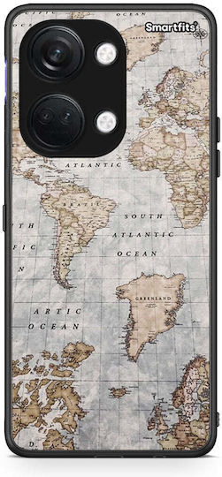 Smartfits World Map Oneplus Nord 3 Θήκη