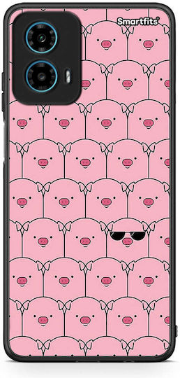 Smartfits Pig Glasses Motorola G34 5G Case