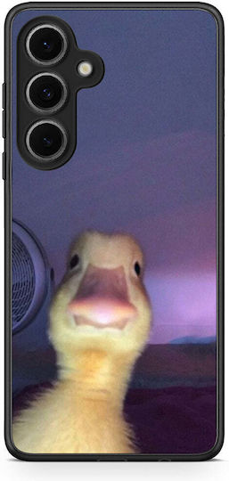 Smartfits Meme Duck Handyhülle für Samsung Galaxy S24 Fe