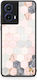 Smartfits Marble Hexagon Rosa Motorola Moto G85 Hülle