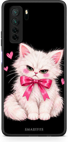 Smartfits Grumpy Party Kitten Σε Μαύρη Θήκη Για Huawei P40 Lite 5G