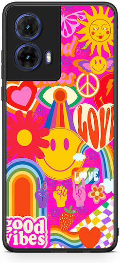 Smartfits Hippie Love Motorola Moto G85 Θήκη