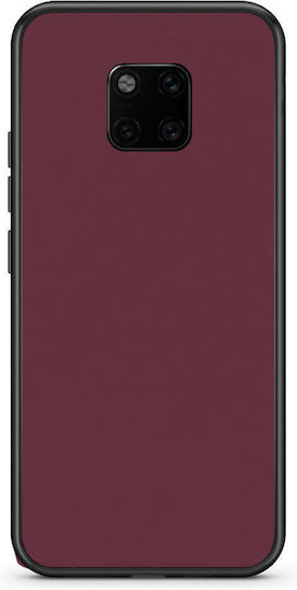 Smartfits Geräuschlose Burgunderrote Hülle für Huawei Mate 20 Pro