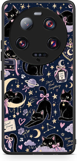 Smartfits Celestial Black Cats On Navy Hülle für Xiaomi 13 Ultra