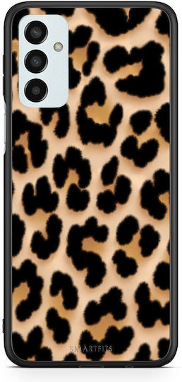 Smartfits Leopardenmuster Hellbraun Groß Samsung Galaxy M23 F23 Hülle