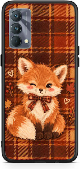 Smartfits Fox On Autumn Tartan Husă pentru Realme GT Master