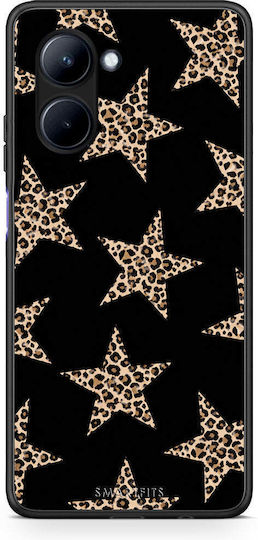 Smartfits Leopard Stars On Black Husă pentru Realme C33