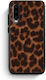 Smartfits Leopard Print Dark Brown Huawei P30 Θήκη