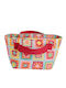 Multicolors Flowers Toiletry Bag Pouch Tr1183 Fuchsia