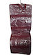 4-Compartment Cosmetic Bag Polyester Burgundy Travel Beauty 29x72cm Ordinett 50-04 Polyester Fabric Burgundy Ordinett 50-04
