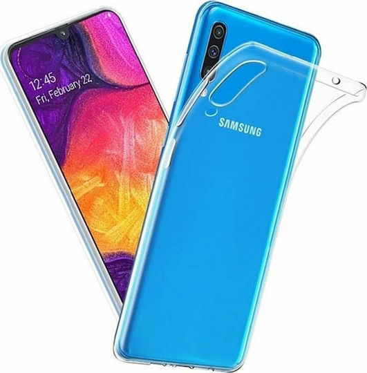 Hurtel Clear View Back Cover Silicon 0.5mm Transparent Galaxy A10
