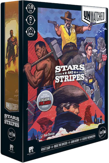 Επιτραπέζιο Παιχνίδι Unmatched Stars & Stripes για 2-4 Παίκτες 9+ Ετών (EN)