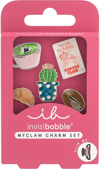Invisibobble Myclaw Charm Set Morning Nostalgia Charms Διάφορα Σχέδια Μοναδικό Στυλ 1 Τεμάχιο