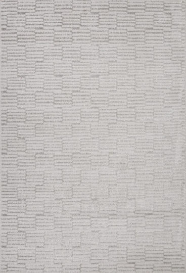 Tzikas Carpets Salma Σετ Μοντέρνα Χαλιά Κρεβατοκάμαρας Γκρι 3τμχ