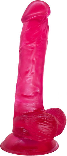 Guilty Toys Ρεαλιστικό Dildo με Βεντούζα Ροζ