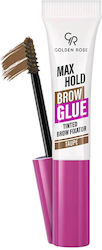 Golden Rose Max Hold Gel για Φρύδια Taupe
