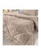 Guy Laroche Sherpa Comforter Set King Size 260x240 cm Surreal Natural 530 GSM