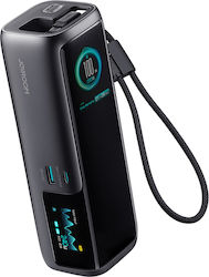 Joyroom PODIX PR70 външна батерия 25000 mAh 240 W с USB-A порт и USB-C порт Power Delivery / Quick Charge / PPS Сива Joyroom PODIX PR70 външна батерия 25000 mAh 240 W с USB-A порт и USB-C порт Power Delivery / Quick Charge / PPS Сива