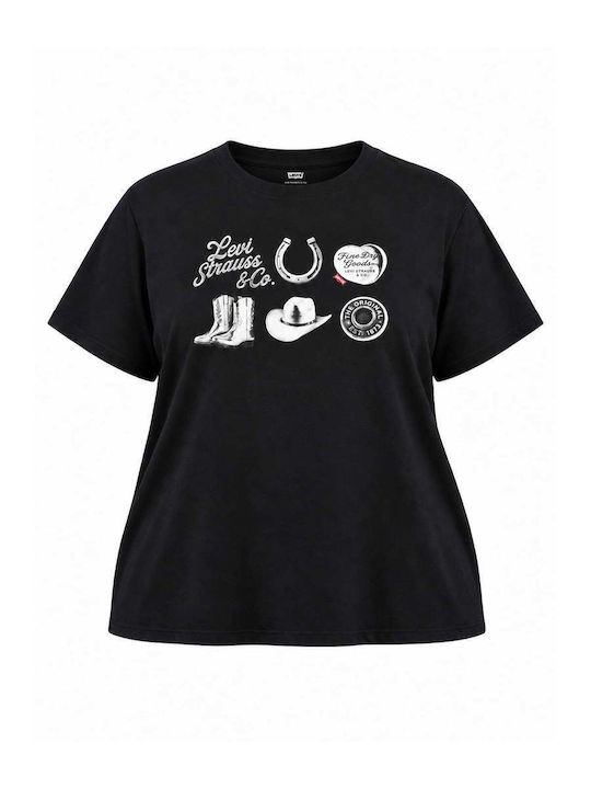 Levi's The Perfect Tee Damen-T-Shirt Anthrazit