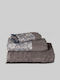 White Fabric Кърпа за ръце Zinnia 30x50 см Сива с тегло 600 г/м²