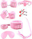 Guilty Toys BDSM Kit σε Ροζ Χρώμα 7τμχ
