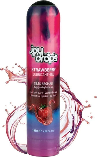 Lubrifiant Joydrops cu Aromă de Căpșuni 125 Ml Joy Drops