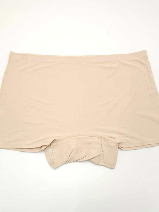 Women's Seamless Beige Boxer