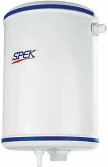Viospiral Wall-Mounted Plastic Round Low-Pressure Toilet Cistern