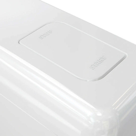 Viospiral Wall Mounted Plastic Rectangular Toilet Flush Low Pressure