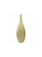 Karvounis Decorative Ceramic Vase Beige 42x14xH14cm