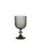 keleman Set of Grey Stemmed Water Glasses 365ml 6 Pieces