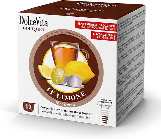 Dolce Vita Κάψουλες Τσάι Συμβατές με Μηχανή Dolce Gusto 12caps