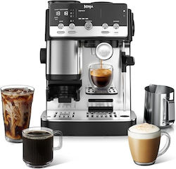 Ninja Luxe Café Mini Автоматична с кафемелачка Сива ES301EU Ninja Luxe Café Mini Автоматична с кафемелачка Сива ES301EU