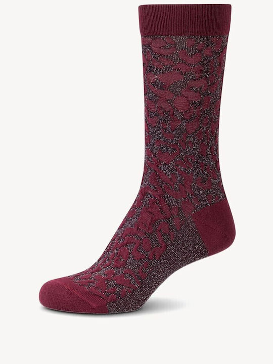 Tamaris Șosete de Damă Burgundy