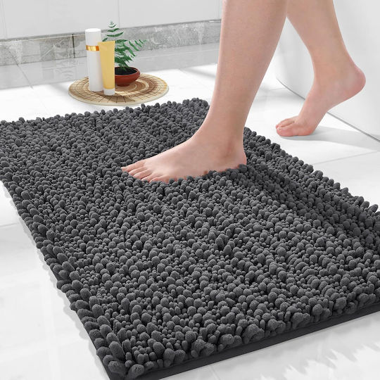 Marwa Bath Mat 128798000 Dark Gray 60x90 cm