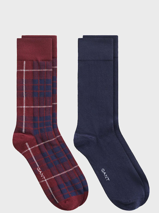 Gant Șosete Bărbătești cu Modele Multicolore 2Pack